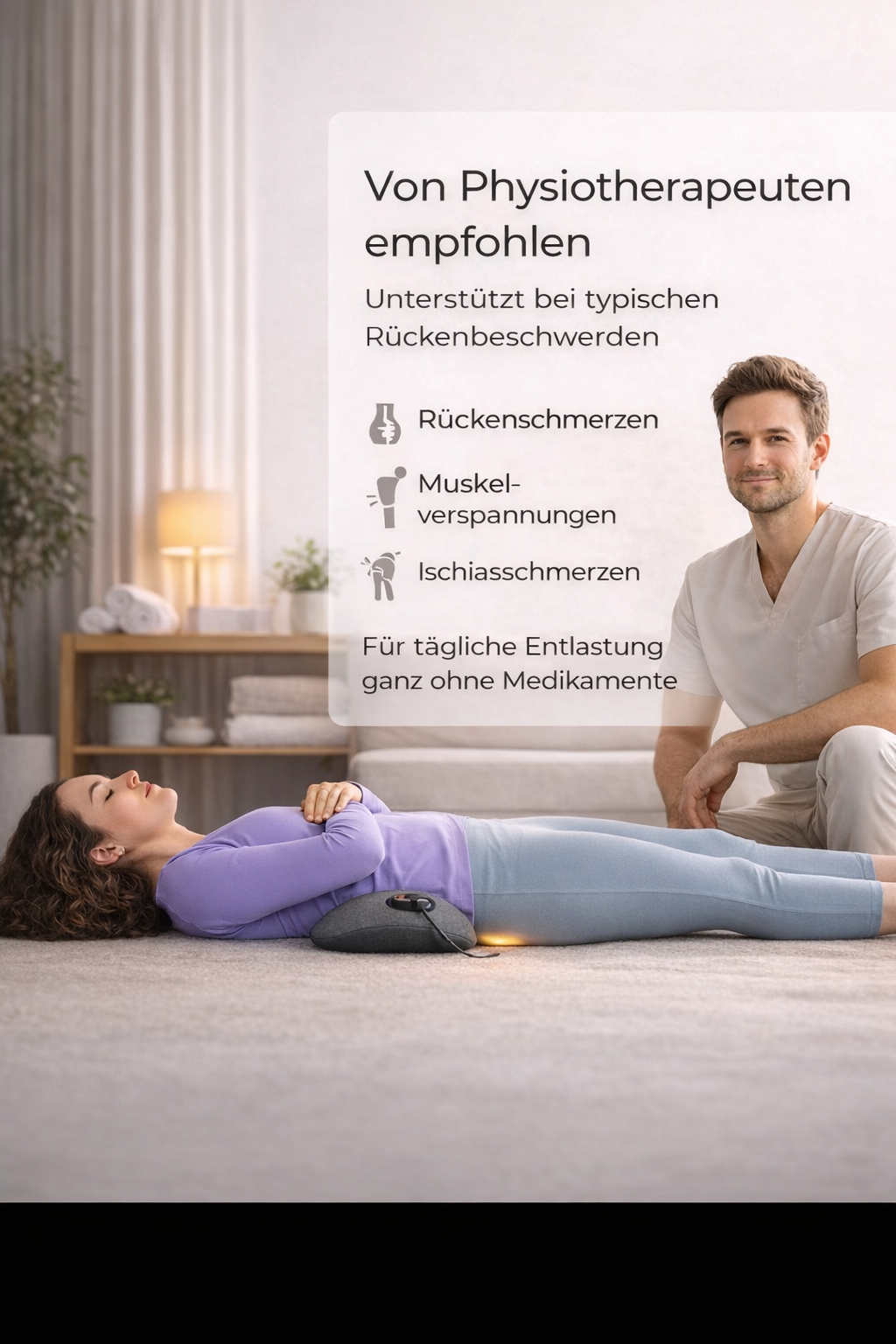 TheraLuxe RelaxPro™ – Endlich schmerzfrei aufstehen – 15 Minuten täglich für spürbare Erleichterung.