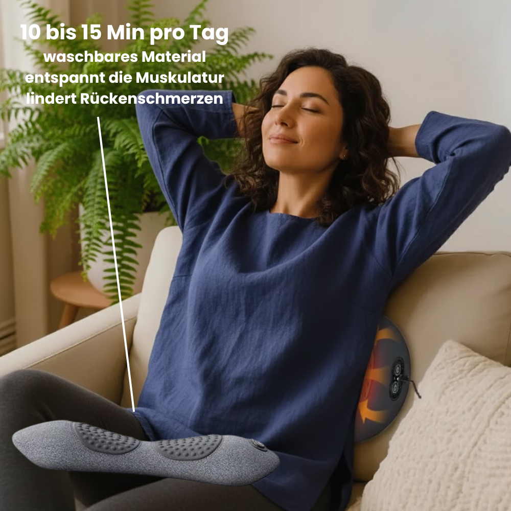 TheraLuxe RelaxPro™ - Verschaffe dir in nur 15 Minuten täglich Linderung bei Ischias- und Rückenschmerzen und gewinne  Komfort und Beweglichkeit zurück.